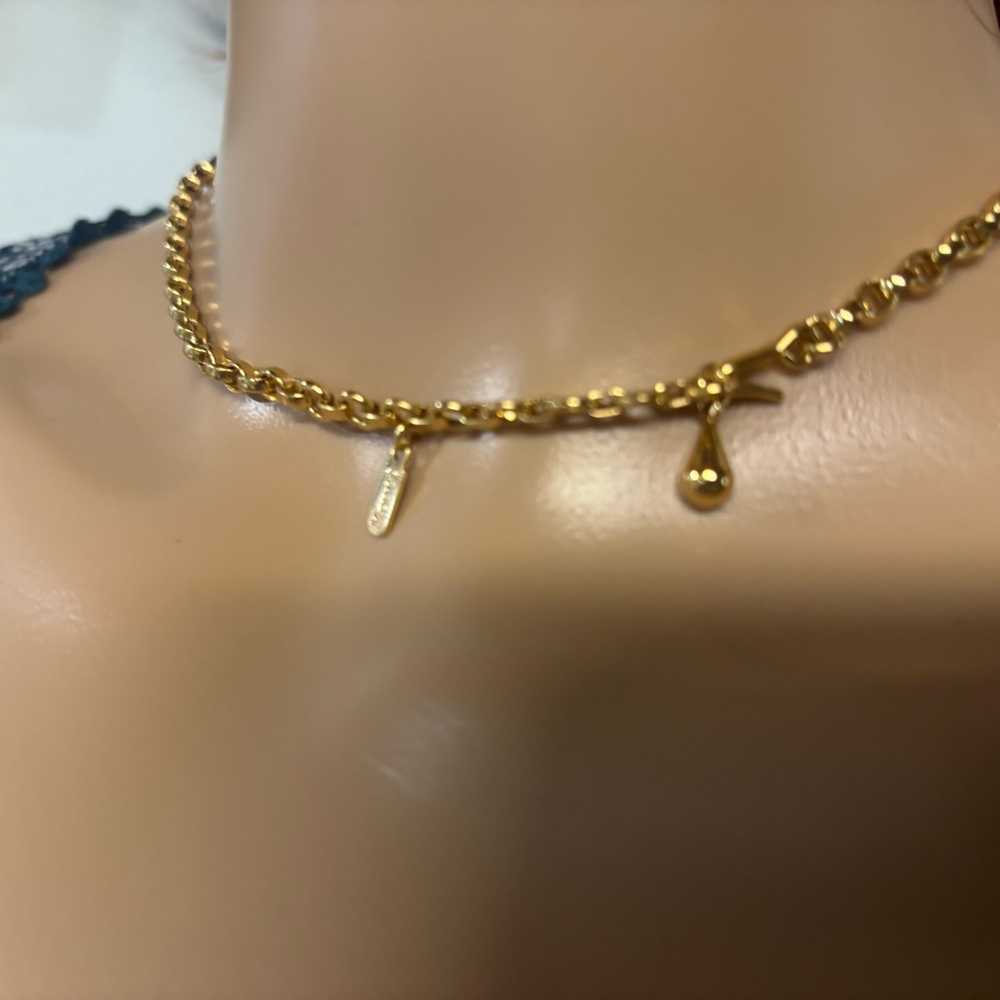 Vintage❤️Signed Monet Gold-Plated Free Bird Necklace - Picture 4 of 4